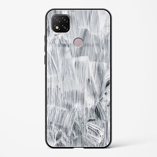 white paint - Redmi 9 Activ Glass Gripper Case