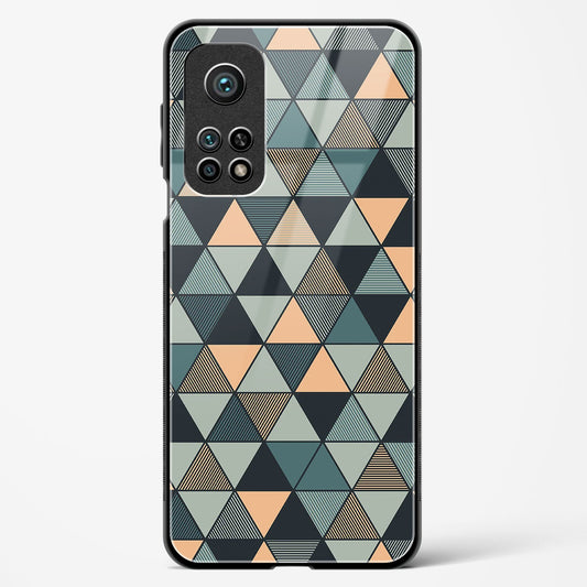 Triangle Mosaic - Mi 10T Pro Glass Gripper Case