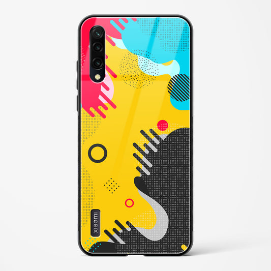 boho abstract - Mi A3 Glass Gripper Case