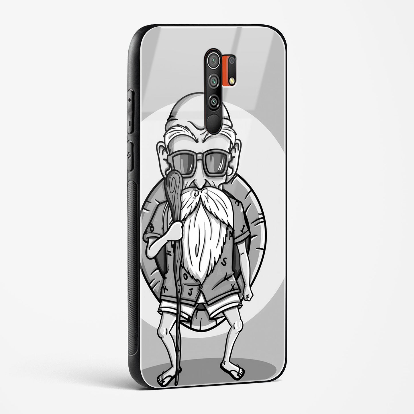 Turtle Hermit POCO M2 Glass Case