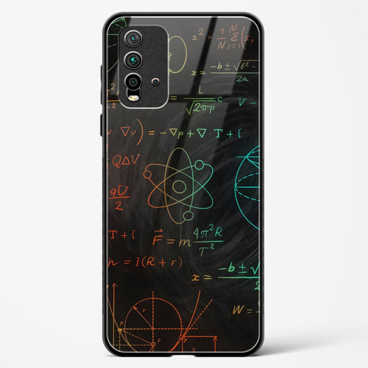 Physics Inky Black - Redmi 9 Power Glass Gripper Case