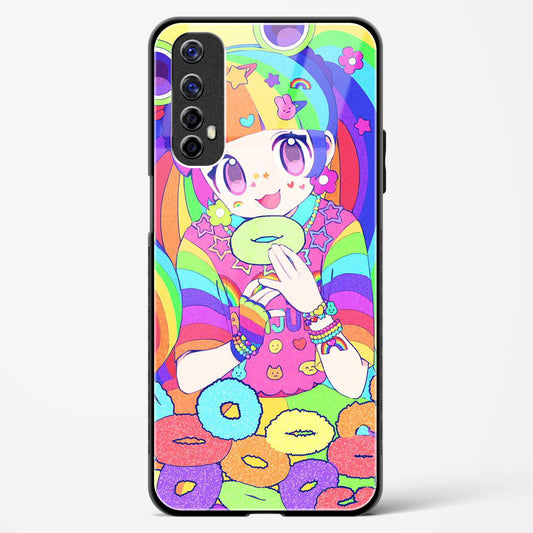 Kawaii Girl Art - Realme Narzo 20 Pro Glass Gripper Case