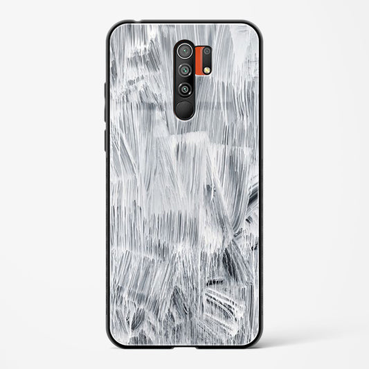 white paint - POCO M2 Glass Gripper Case