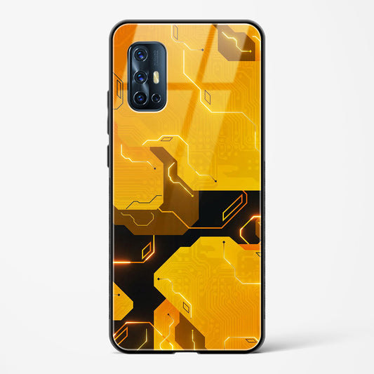 Solar Flare - Vivo V17 Glass Gripper Case