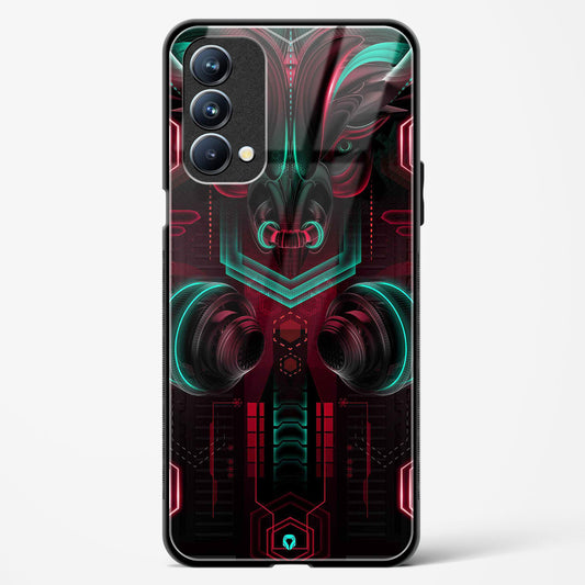 cyber bull - Oppo A74 Glass Gripper Case