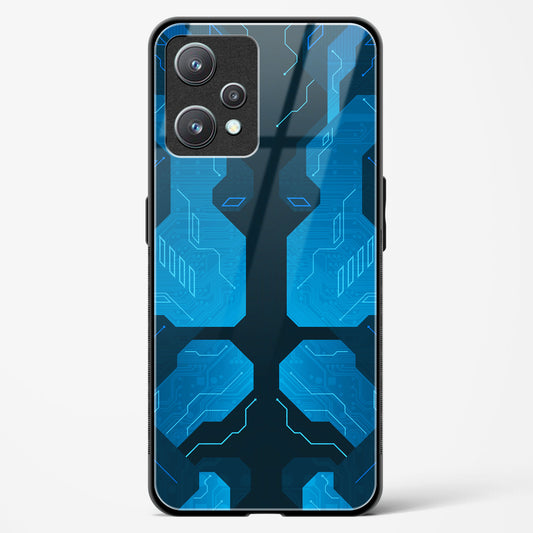 Cobalt Cascade - Realme 9 Pro 5G Glass Gripper Case