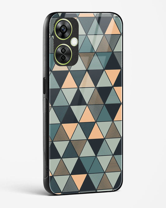 Triangle Mosaic - OnePlus Nord CE 3 Lite Glass Gripper Case