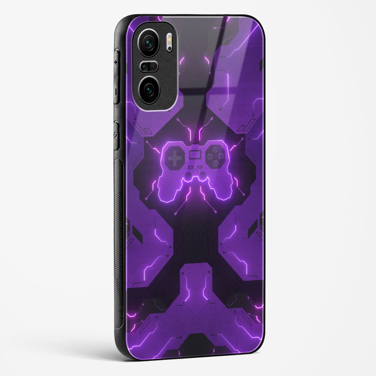 Violet Vortex Mi 11X 5G Glass Case