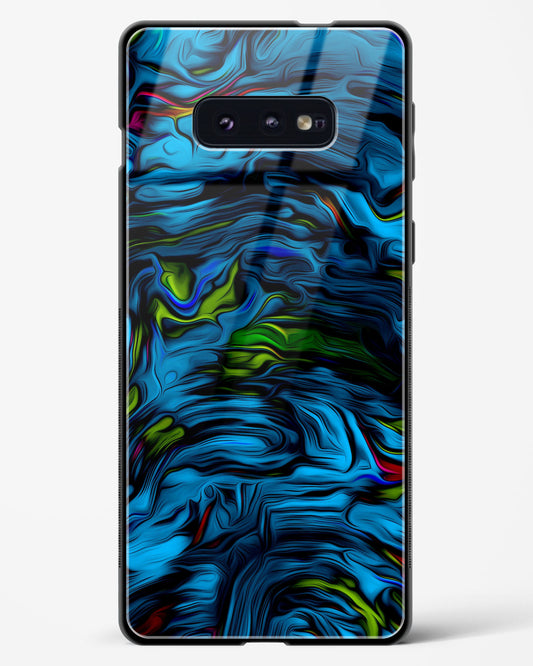 Aquatic Blue - Samsung Galaxy S10e Glass Gripper Case