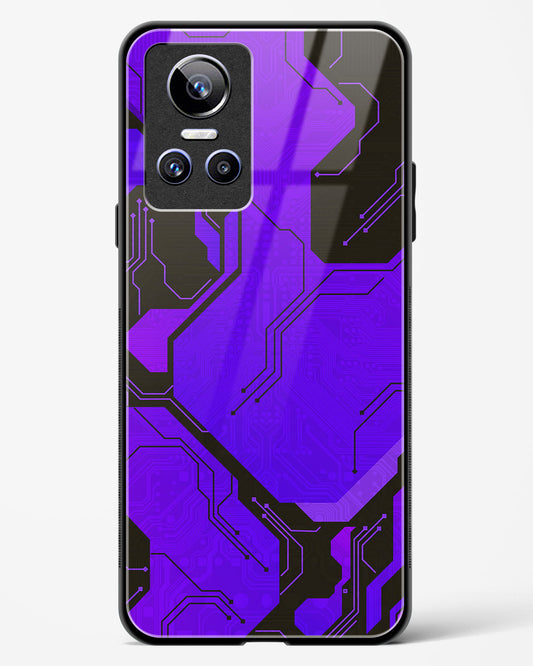 Purple Pulse - Realme GT Neo 3 Glass Gripper Case