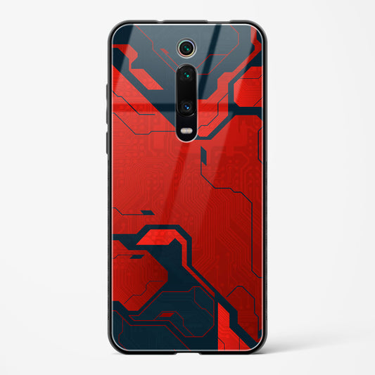 Sanguine Surge - Redmi K20 Glass Gripper Case