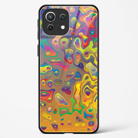 Contour Map - Xiaomi 11 Lite NE 5G Glass Gripper Case