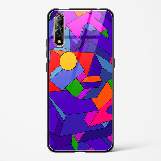 Geometric Chroma  - Vivo S1 Glass Gripper Case