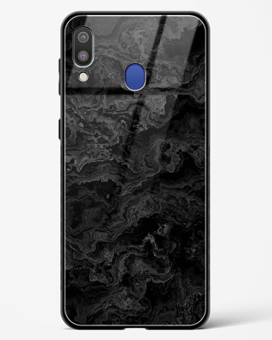 Charcoal Veil - Samsung Galaxy M20 Glass Gripper Case