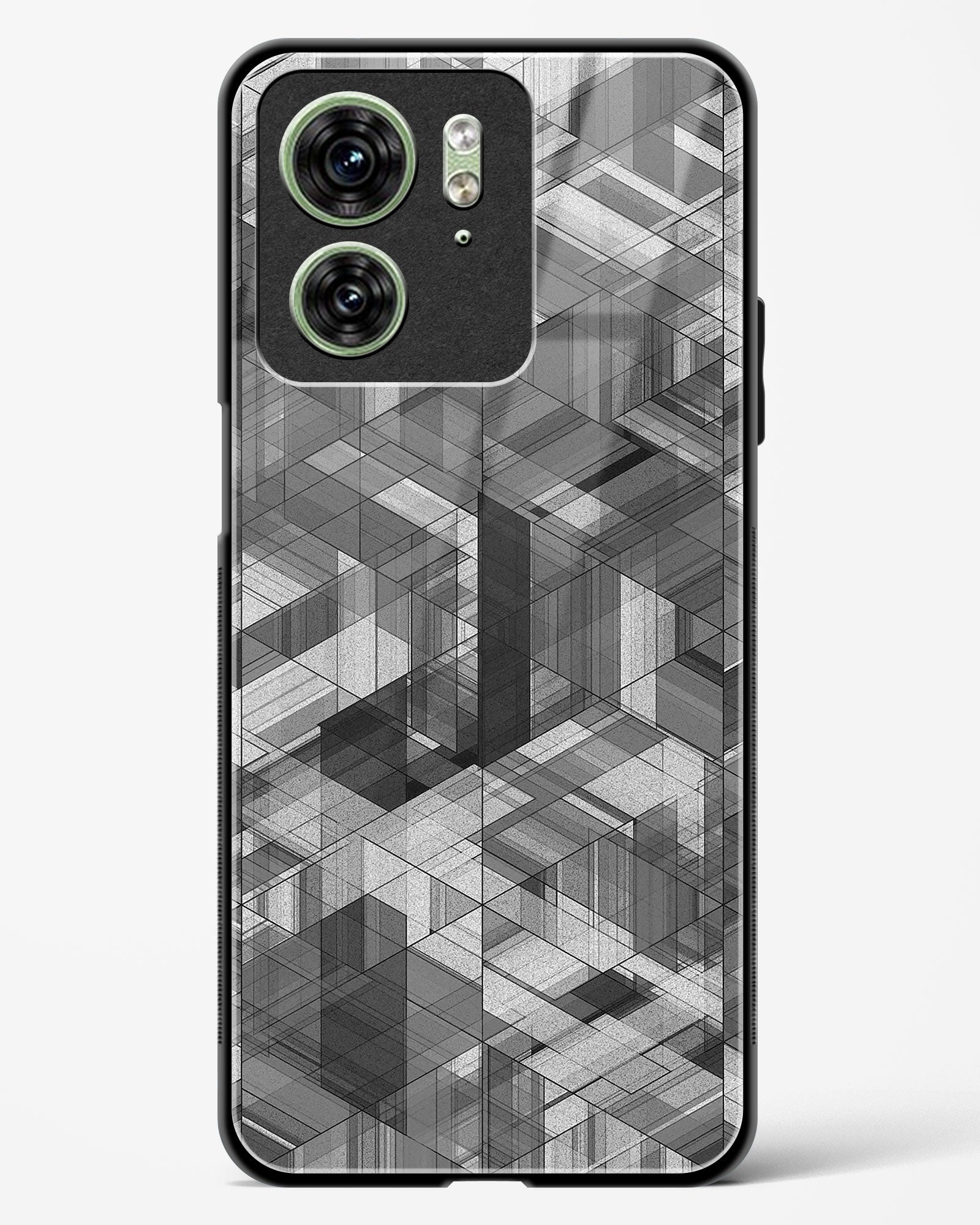 Black-Diamond-Grid-Motorola-Edge-40-Glass-Case