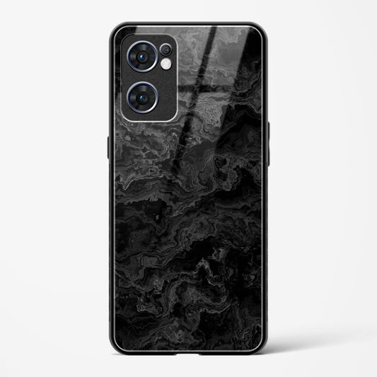 Charcoal Veil - Oppo Reno 7 5G Glass Gripper Case