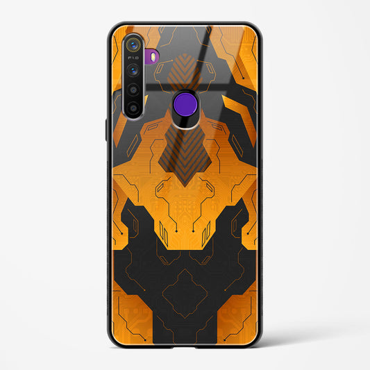 Gilded Edge - Realme 5s Glass Gripper Case