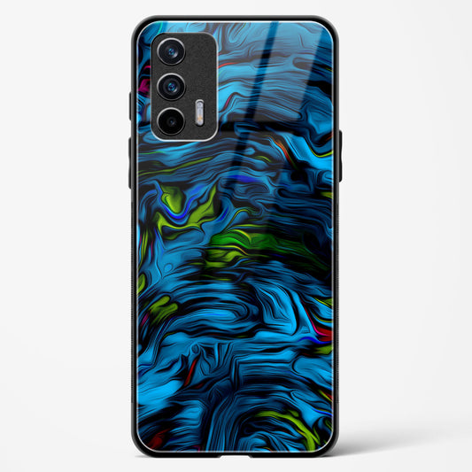 Aquatic Blue - Realme GT 5G Glass Gripper Case