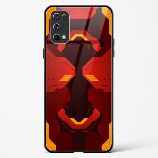 Flame Fusion - Realme 7 Pro Glass Gripper Case