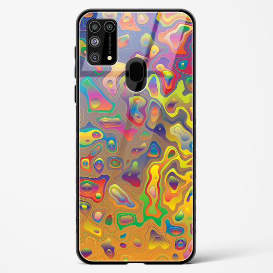 Contour Map - Samsung Galaxy M31 Glass Gripper Case