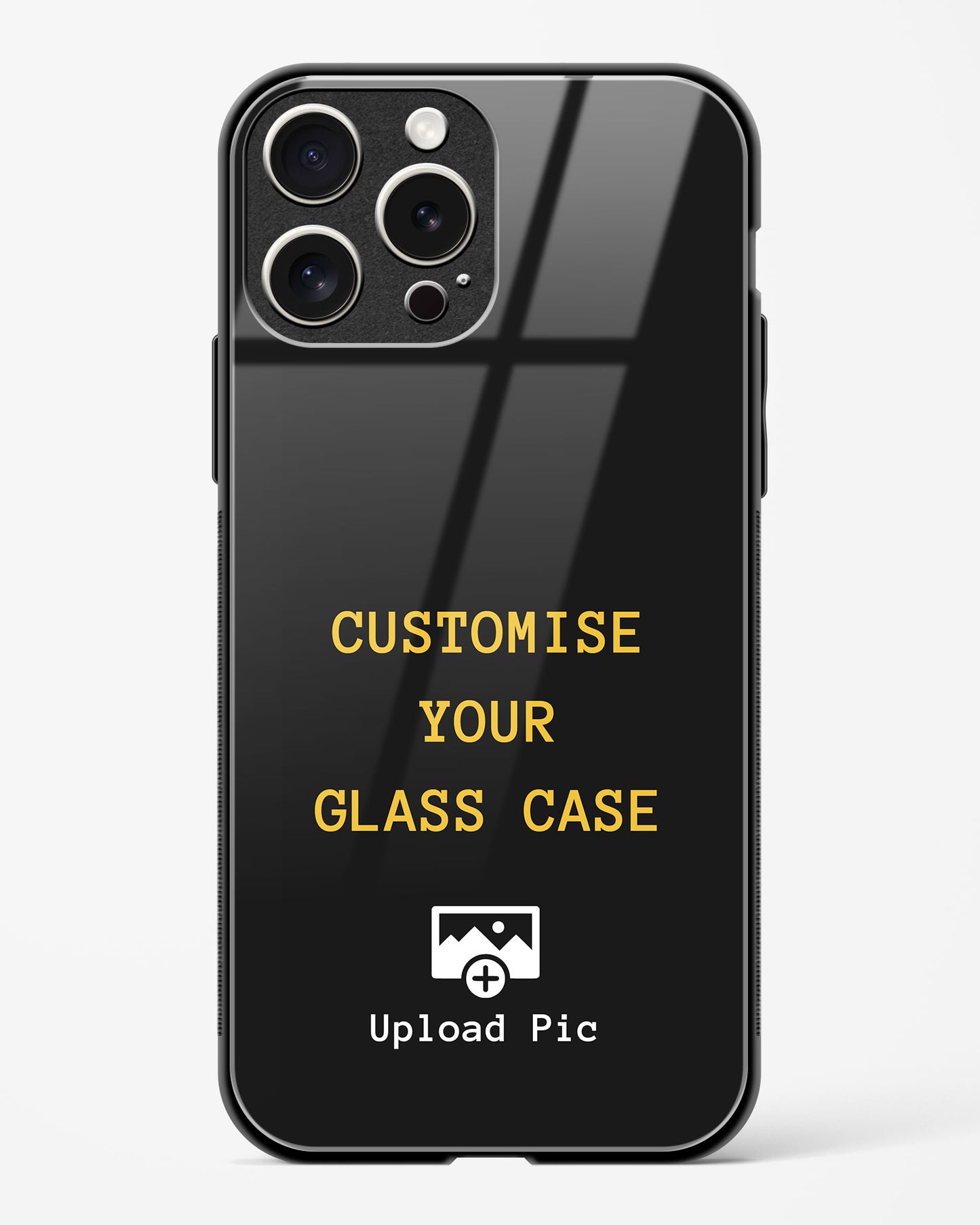 Customizable - iPhone 15 Pro Glass Gripper Case