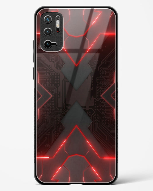 Red Horizon - Redmi Note 10T 5G Glass Gripper Case