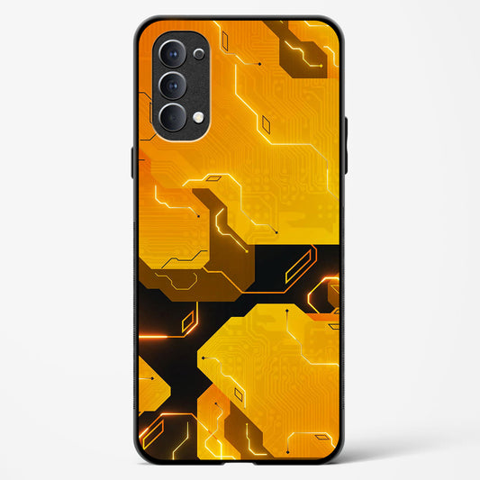 Solar Flare - Oppo Reno 4 Glass Gripper Case