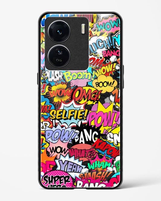 Comic Madness - Vivo iQOO Z7 5G Glass Gripper Case