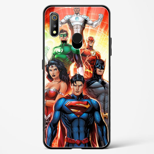 Justice Time - Realme 3 Glass Gripper Case