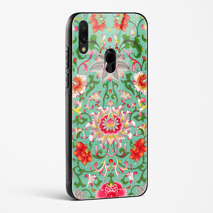 Vintage Green  Redmi Note 7S Glass Case