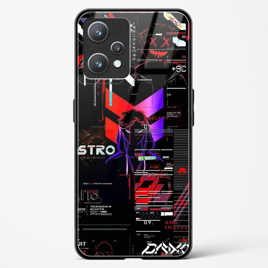 Cyber Boy Red - Realme 9 Pro 5G Glass Gripper Case