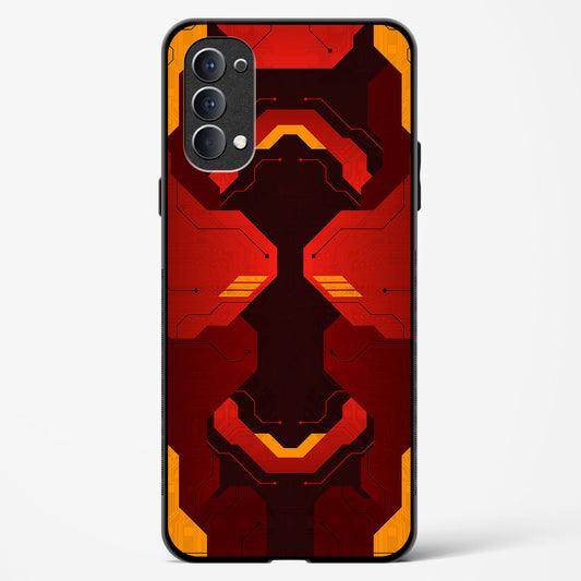 Flame Fusion - Oppo Reno 4 Glass Gripper Case