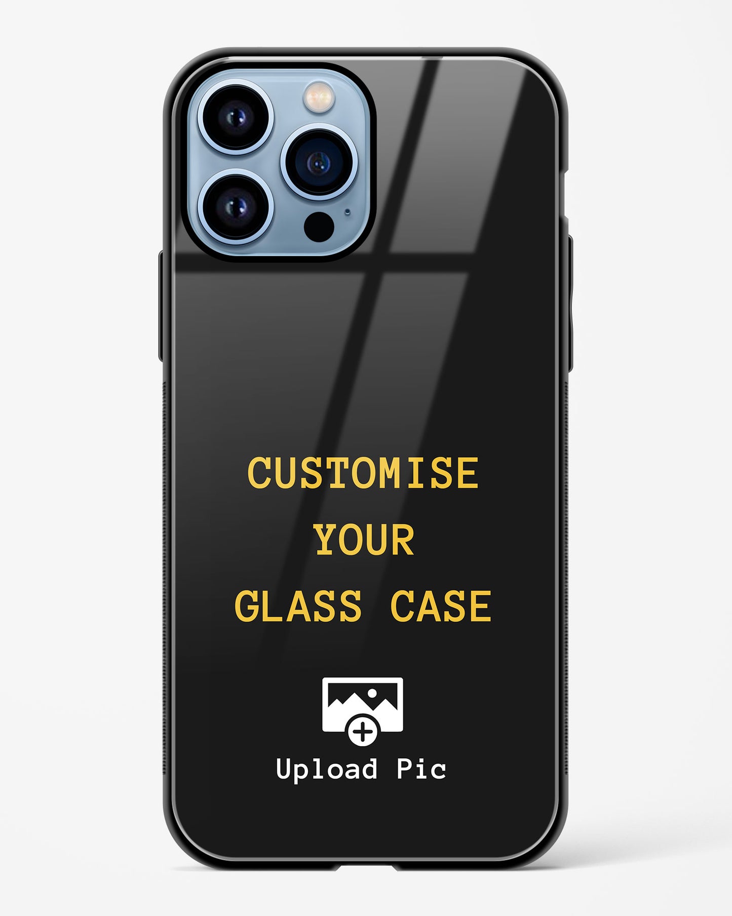 Customizable - iPhone 14 Pro Glass Gripper Case