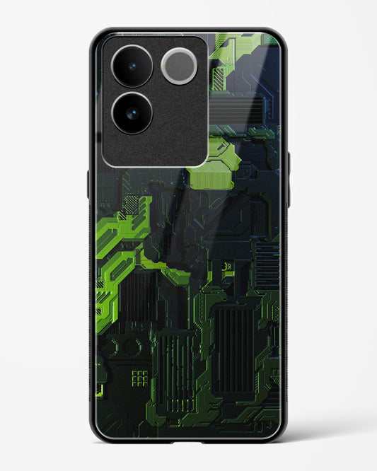 Shadowed Jade - Vivo iQOO Z7 Pro 5G Glass Gripper Case