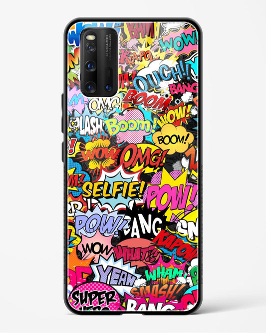 Comic Madness - Vivo iQOO3 Glass Gripper Case