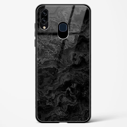 Charcoal Veil - Samsung Galaxy A30 Glass Gripper Case