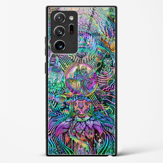 Trippy Galaxy  - Samsung Galaxy Note 20 Ultra Glass Gripper Case