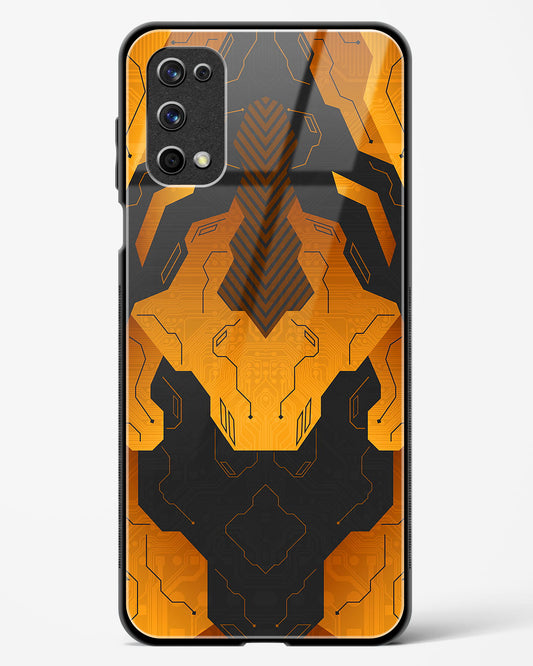 Gilded Edge - Realme X7 Pro Glass Gripper Case