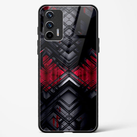 Red Eclipse - Realme GT 5G Glass Gripper Case