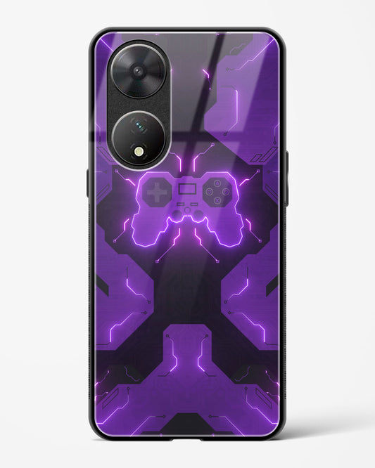 Violet Vortex - Vivo T2 5G Glass Gripper Case