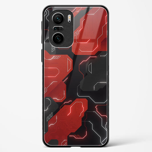 Gaming Rouge - POCO F3 Glass Gripper Case