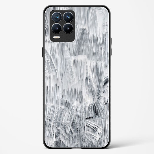 white paint - Realme 8 Pro Glass Gripper Case