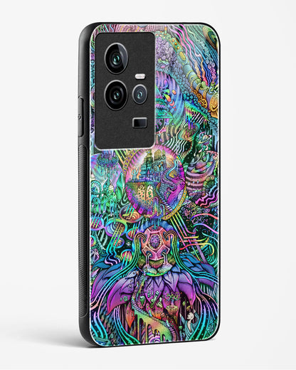 Trippy Galaxy - Vivo iQOO11 Glass Gripper Case