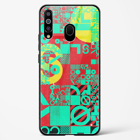 Orient Abstract - Samsung Galaxy M30 Glass Gripper Case