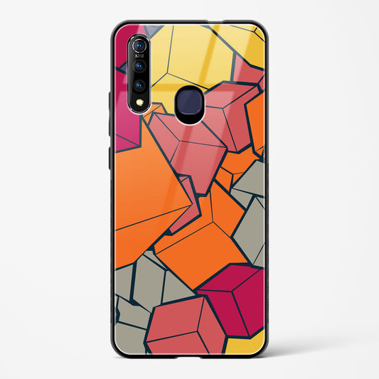 Cubic Blast - Vivo Z1 Pro Glass Gripper Case