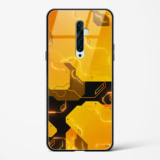 Solar Flare - Oppo Reno 2F Glass Gripper Case