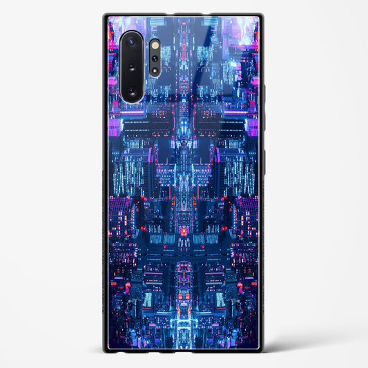 City Glitch - Samsung Galaxy Note 10 Plus Glass Gripper Case