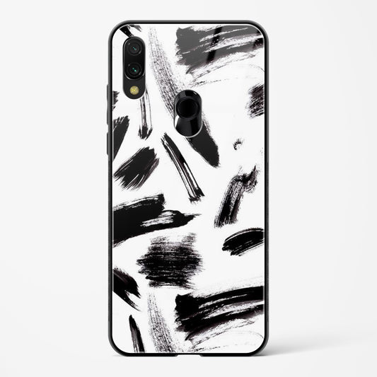 Ink Marks - Redmi Note 7 Pro Glass Gripper Case