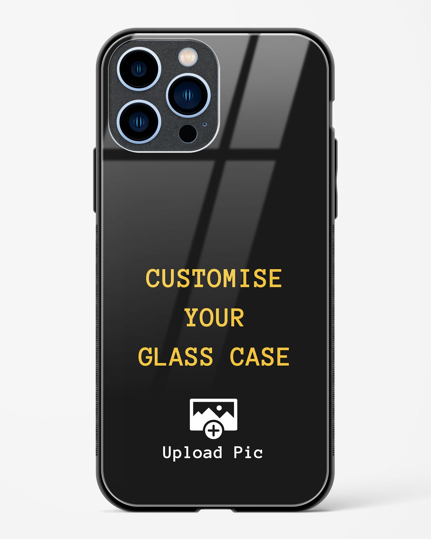 Customizable - iPhone 13 Pro Max Glass Gripper Case