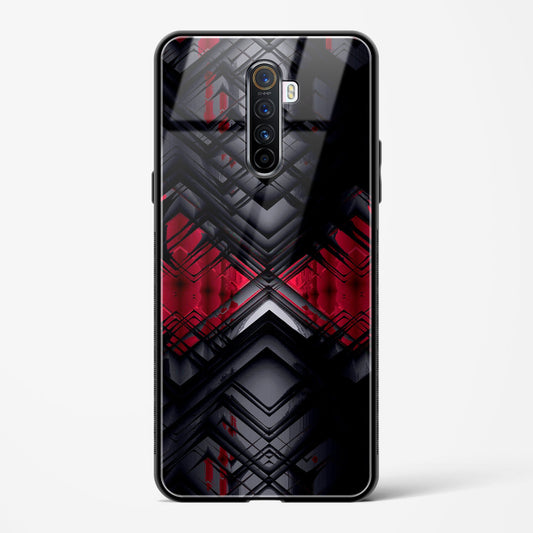 Red Eclipse - Oppo Reno Ace Glass Gripper Case